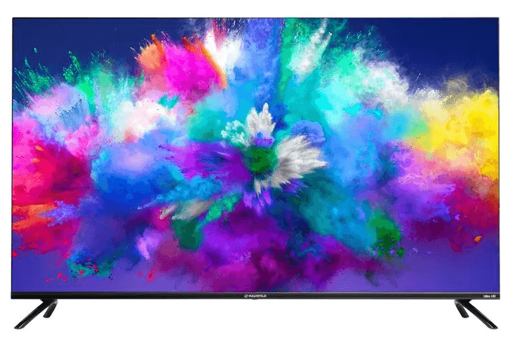 50" (127 см) Телевизор QLED BBK 50LED-8246/UTS2C (B), 4K Ultra HD, 3840x2160, 60 Гц, Яндекс ТВ, 2x10 Вт, Wi-Fi, Bluetooth