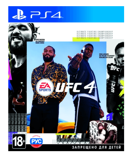 Игра для PS4 - EA Sports UFC 4 (Русские субтитры)