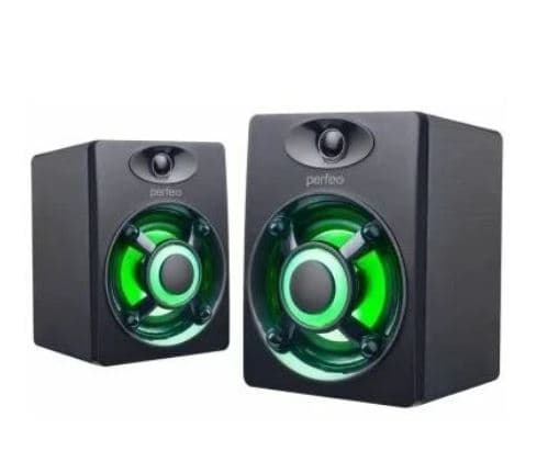 Колонки 2.0  Perfeo Oreol 3Вт, черный