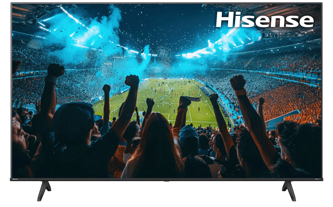 43" (108 см) Телевизор Hisense 43A6Q черный, 4K UltraHD, Direct LED, 3840x2160, Wi-Fi, BT, ОС:VIDAA, 60 Гц, VESA 200 x 300