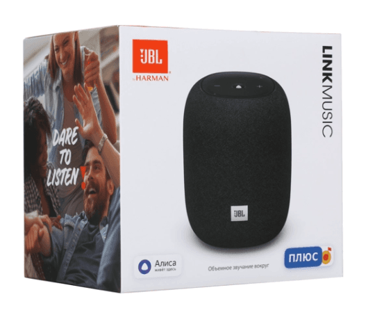 Умная колонка JBL Link Music, 20 Вт, Bluetooth, Wi-Fi