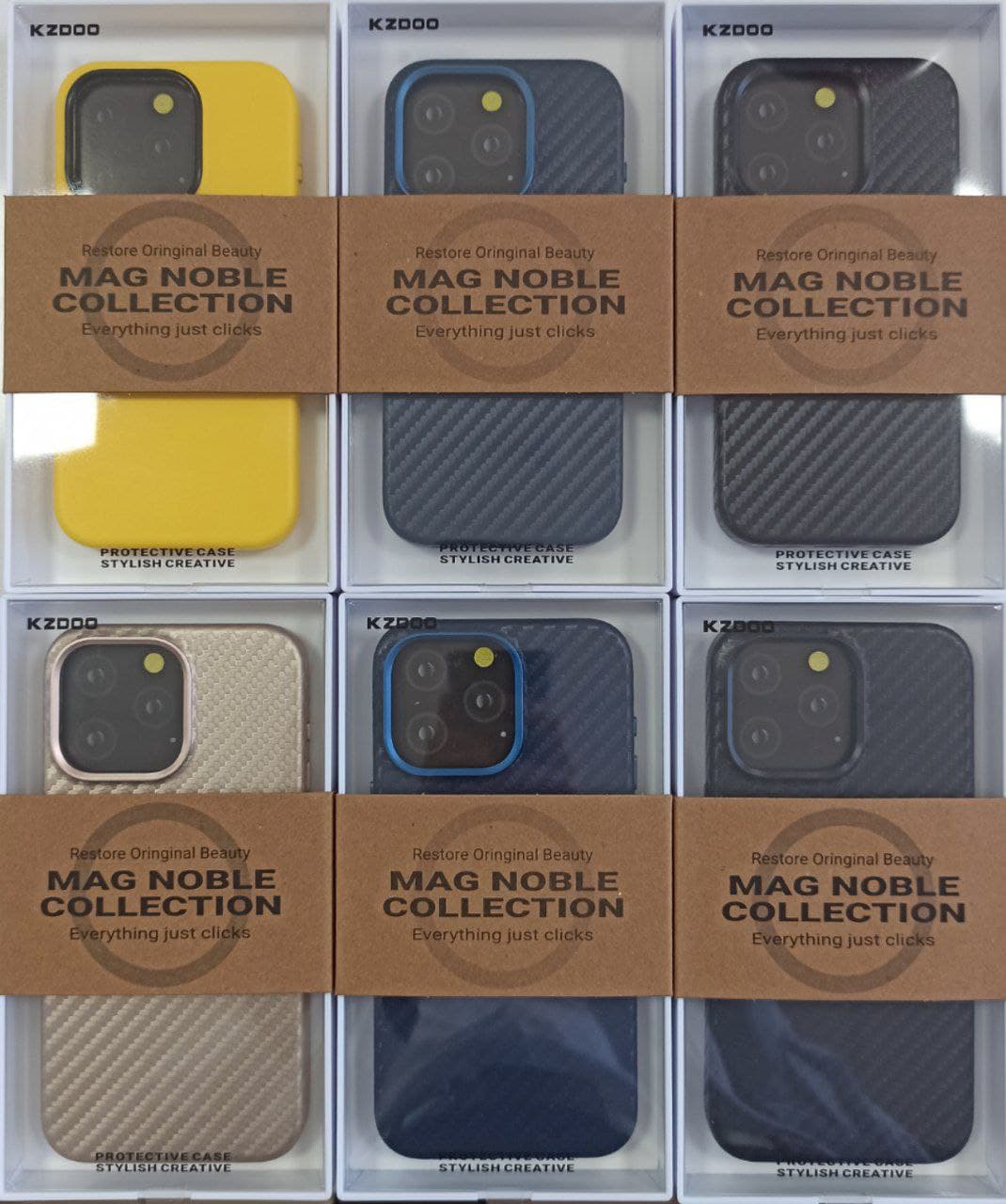 Чехол для iPhone 15 Pro, Mag Noble Collection, в ассортимене
