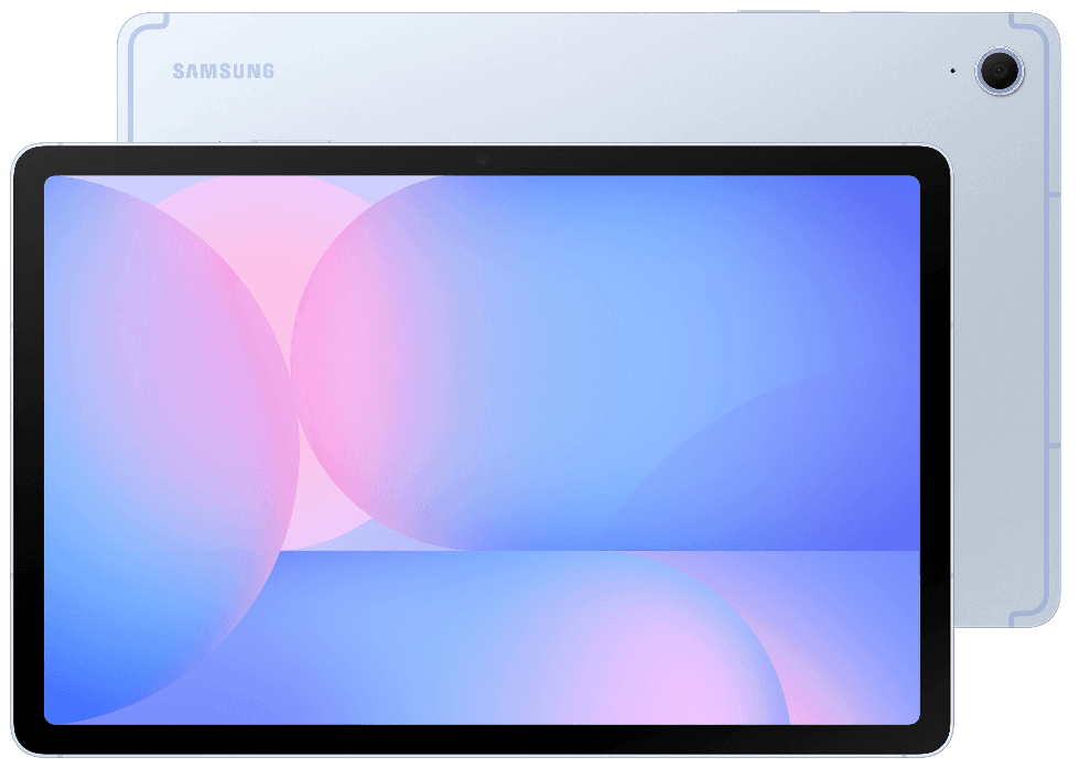 Планшет Samsung Galaxy Tab S10 FE Wi-Fi 12 ГБ/256 ГБ голубой + стилус, Samsung Exynos 1580, 8x2.9 ГГц, 10.9", 2304x1440, IPS, 90 Гц, камера 13 Мп, 8000 мА*ч
