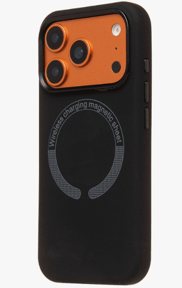 Чехол для IPhone 17 Pro, MagSafe, черный