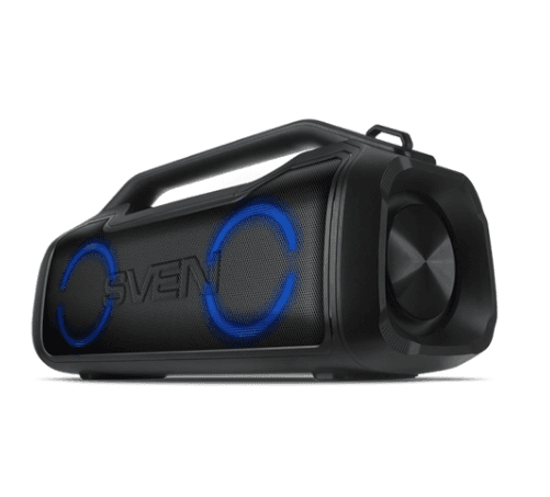 Портативная колонка Sven PS-390, 50 Вт, Bluetooth, AUX, 3600 мА*ч, время работы - до 12 ч