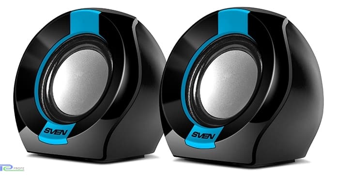Колонки 2.0 Sven 150 RMS 5W, USB, чёрно-синий