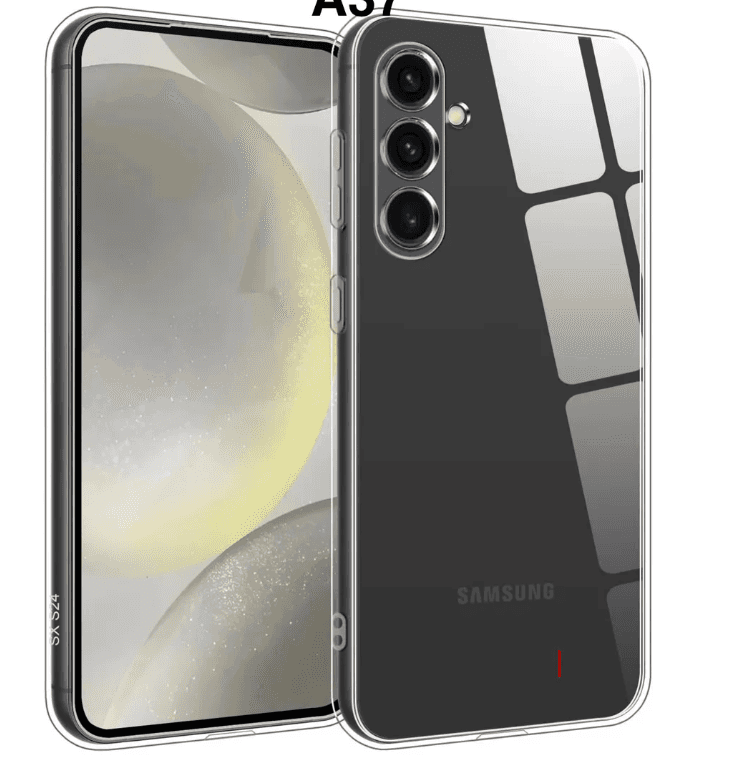 Чехол для Samsung A37 прозрачный силикон.