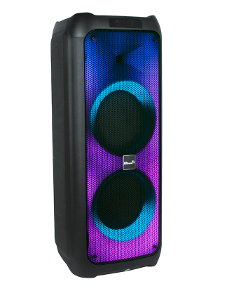 Портативная колонка Eltronic 20-18 Fire Box 1000, 120вт AUX, Bluetooth, FM, USB, MicroSD, Jack 6.3 мм (микрофон, гитара) 3 шт. МИКРОФОН В ПОДАРОК!!!