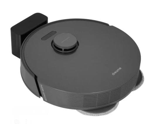 Робот-пылесос Dreame L10S PRO черный, уборка - влажная, комбинированная, сухая, 5300 Па, 0.45 л (пылесборник), 0.19 л (вода), LiDAR, 5200 мА*ч, 200 м², Dream Home, управление через приложение, построение карты