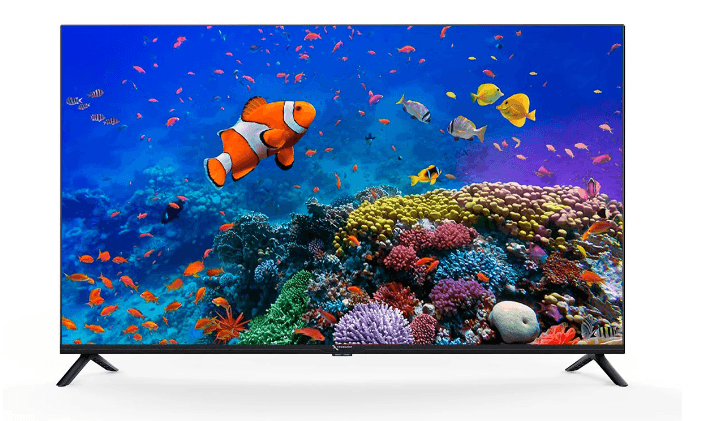 43" (109 см) Телевизор Триколор H43U5500SA черный, 4K UltraHD, 3840x2160, Android TV, Direct LED, Wi-Fi, BT, 60 Гц,  DVB-C, DVB-S2, DVB-T, DVB-T2, HDMI 3, USB 1, VESA 200 x 200