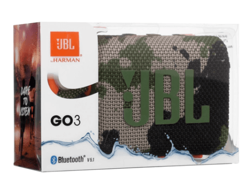 Портативная колонка JBL GO 3, хаки, 4.2 Вт, Bluetooth