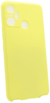 Чехол для Infinix Smart 6 Plus, светло-желтый