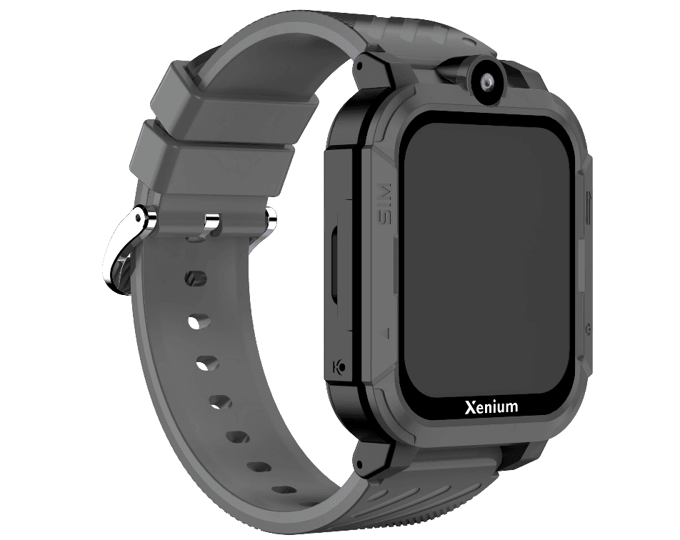 Детские часы Xenium W600 серый, 1.83", IPS, 240x280, GPS, LBS, Wi-Fi, 832 МГц, Li-Ion, 800 мА*ч, 313 ч