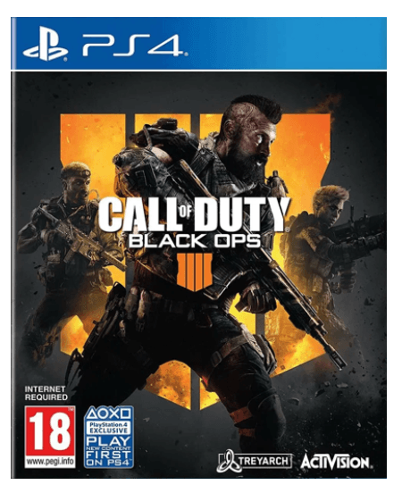 Игра для PS4 - Call of Duty: Black Ops 4 (на английском языке)