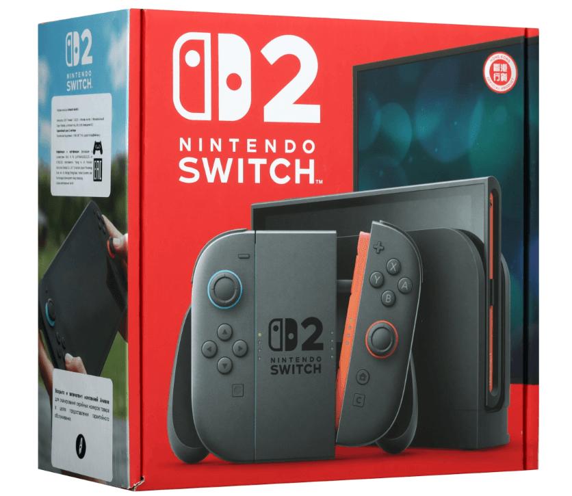 Портативная игровая консоль Nintendo Switch 2, 256 ГБ, экран 7.9", IPS, 1920x1080, Wi-Fi 6 (802.11ax)