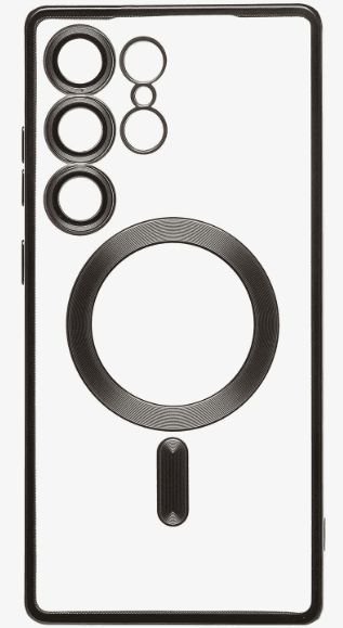 Чехол для Samsung S25 Ultra, прозрачный, magsafe