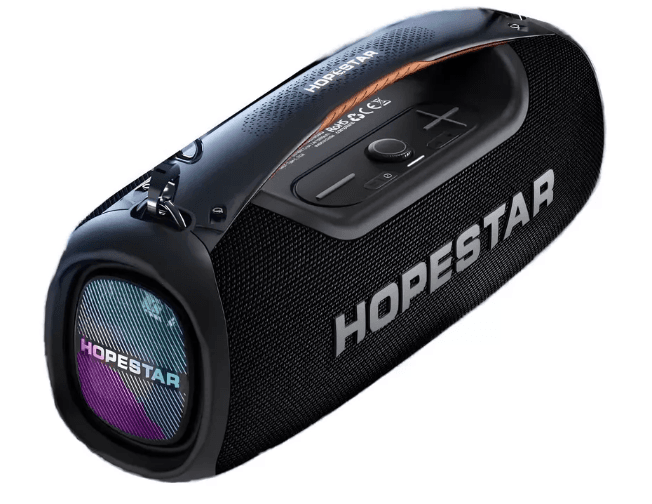 Портативная колонка HOPESTAR A60, 100 Вт, Bluetooth, AUX, 15000 мА*ч, время работы - до 10 ч