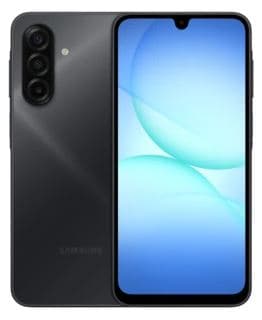 Смартфон Samsung Galaxy A17 8/256 ГБ черный, MediaTek Helio G99 - 8x(2.2 ГГц), 2 SIM, Super AMOLED, 6.7", 2340x1080, 90 Гц, камера 50+5+2 Мп, NFC, 4G, GPS, 5000 мА*ч