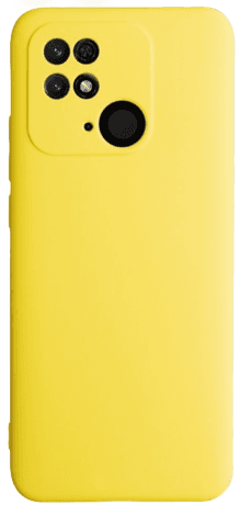 Чехол для Xiaomi Redmi 10C, желтый