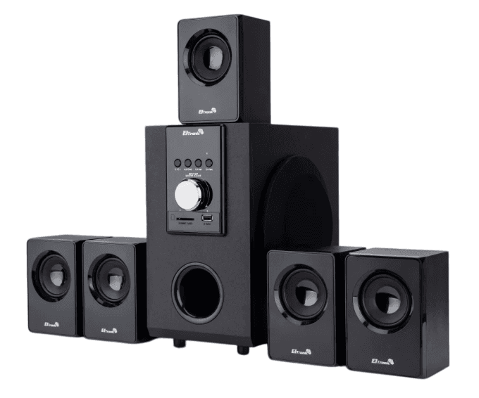 Акустическая система 5.1 ELTRONIC 30-46, 80W, Bluetooth, Aux, HDMI ARC, Optical, FM, Пульт д/у
