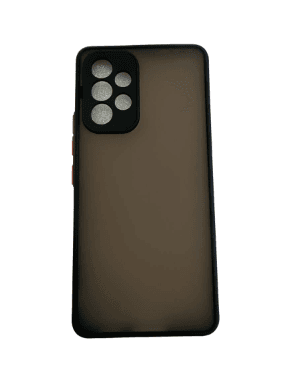 Чехол для Samsung A53 5G, черный, матовый, с кр кн