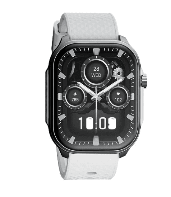 Смарт-часы Tecno Watch 3 Active, серый, 2.04" IPS, 284x240, IP68, BT,  Android 8.0, iOS 12, 350 мА*ч, до 288 ч