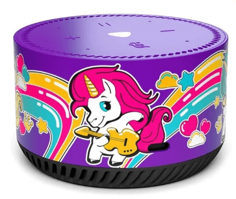 Умная колонка кастомизированная Яндекс.Станция Лайт Rainbo Velvet Unicorn