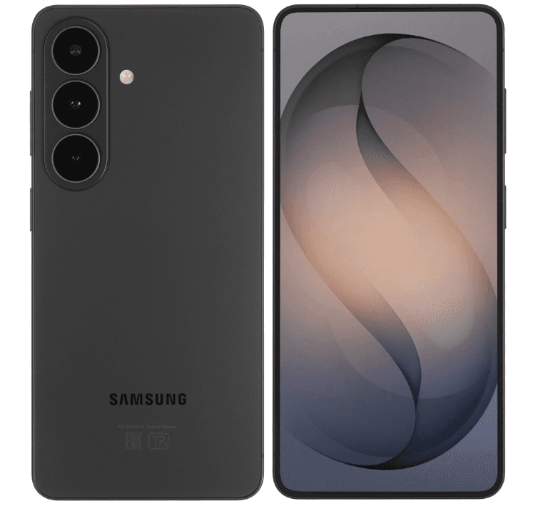 Смартфон Samsung Galaxy S26 12/512 ГБ черный, Samsung Exynos 2600, 10 x 3.8 ГГц, 6.3", 2340x1080, Dynamic AMOLED 2X, 120 Гц, 50+12+10 Мп, 4300 мА*ч