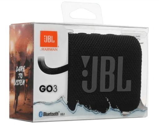 Портативная колонка JBL GO 3, черный, 4.2 Вт, Bluetooth