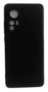 Чехол для Xiaomi 12/12x, чёрный матовый