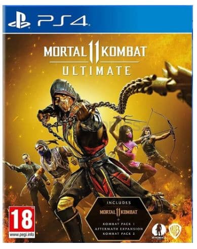 Игра для PS4 -  Mortal Kombat 11 Ultimate (русские субтитры)
