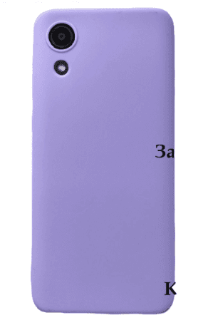 Чехол для Samsung Galaxy A03 Core, сиреневый