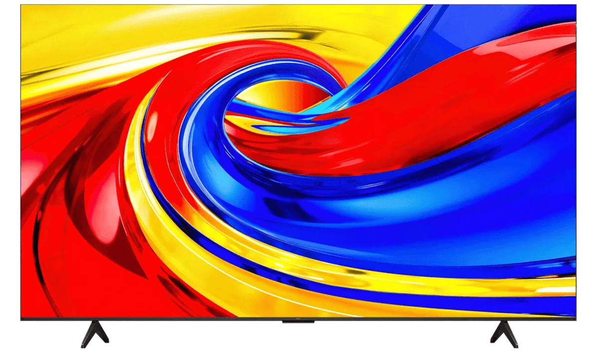 65" (164 см) Телевизор TCL 65P7L черный, 4K UltraHD, 3840x2160, Wi-Fi, BT, 60 Гц, Google TV, Direct LED, VESA:400 x 300