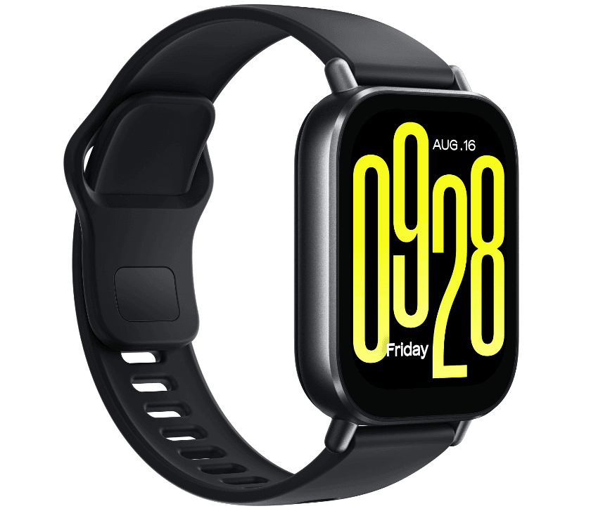 Смарт-часы Xiaomi REDMI Watch 5 Active, корпус - черный, ремешок - черный, 2", IPS, 385x320, IPX8, Bluetooth, для Android 6.0 и выше, iOS 12 и выше