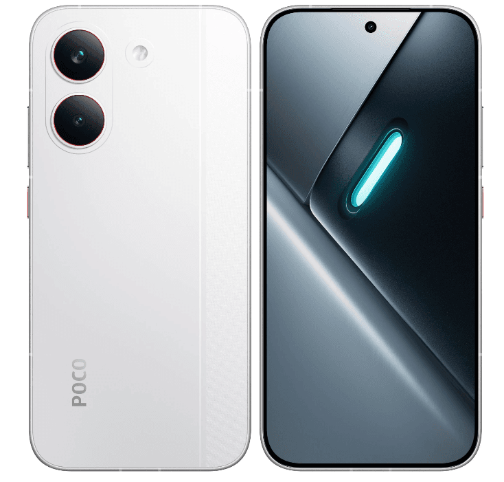 Смартфон POCO X8 Pro 12/512 ГБ белый, MediaTek Dimensity 8500 Ultra, 8 x 3.4 ГГц, 6.59", 2756x1268, POLED, 120 Гц, 50+8 Мп, 6500 мА*ч, 100 Вт