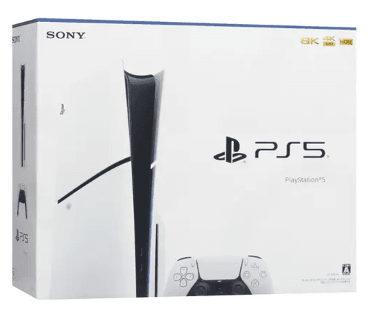 Игровая консоль PlayStation 5 Slim, 1000 ГБ SSD, геймпад - 1 шт, Bluetooth, Wi-Fi, белый