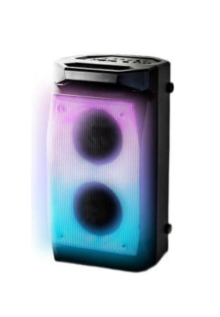 Колонка портативная УРАЛ Молния 900, 90 Вт, Bluetooth, USB, 1 БЕСПРОВОДНОЙ МИКРОФОН, время работы 6 часов, 90Гц-18КГц