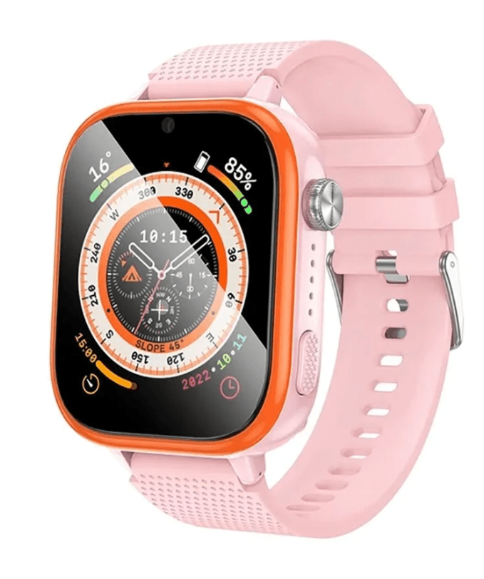 Детские часы Hoco Y101 4G синий, 1,83* 240x284, Android, iOS, камера, 680 мАч, GPS, IP65
