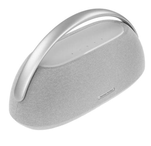 Портативная колонка Harman Kardon Go + Play 3, 160 Вт серый, Bluetooth, AUX, время работы - до 8 ч, USB Type-C, 
сенсорное управление