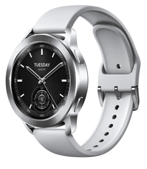 Смарт-часы Xiaomi Watch S3, серебристый, 1.43", AMOLED, 466x466, Bluetooth, для Android 6.0 и выше, iOS 12 и выше, 486 мА*ч