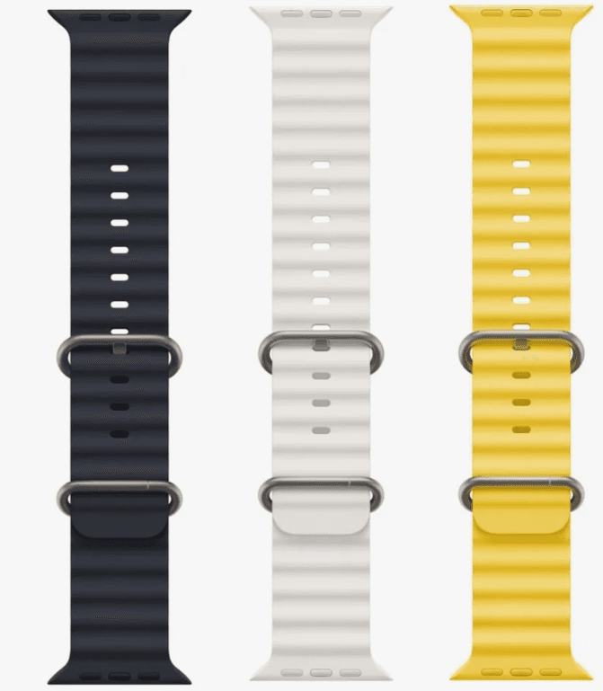 Ремешок для Apple Watch.Силикон с перфорацией в ассортименте