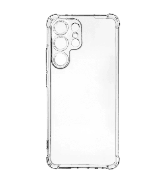 Чехол для Samsung Galaxy S25 Ultra, прозрачный, силикон