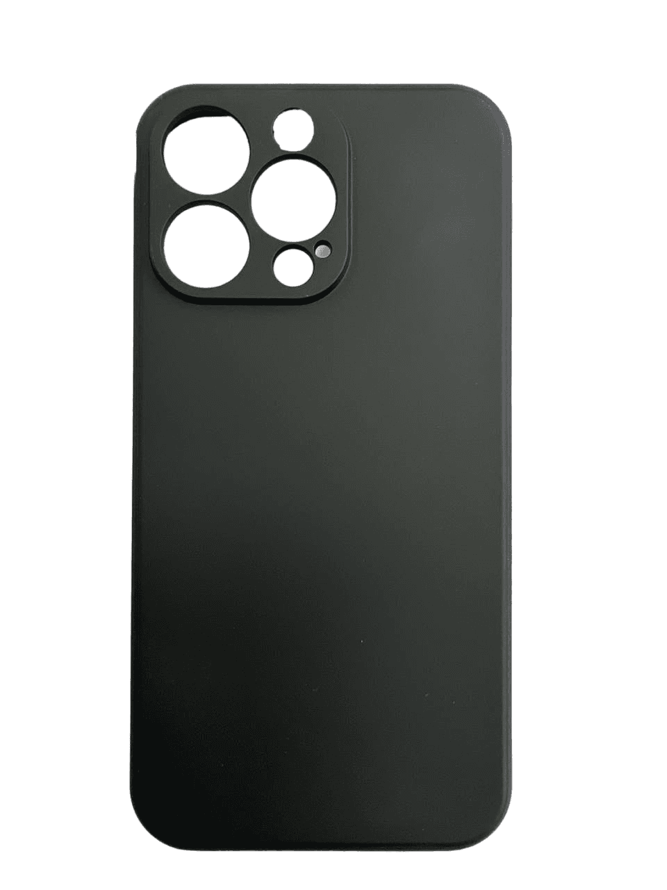 Чехол для IPhone 13 pro, черный с защитой камеры