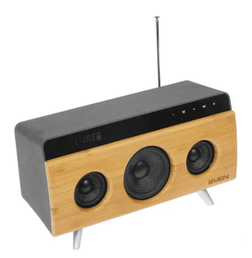 Портативная SVEN HA-930, дерево, 30 Вт, Bluetooth, 4400 мАч