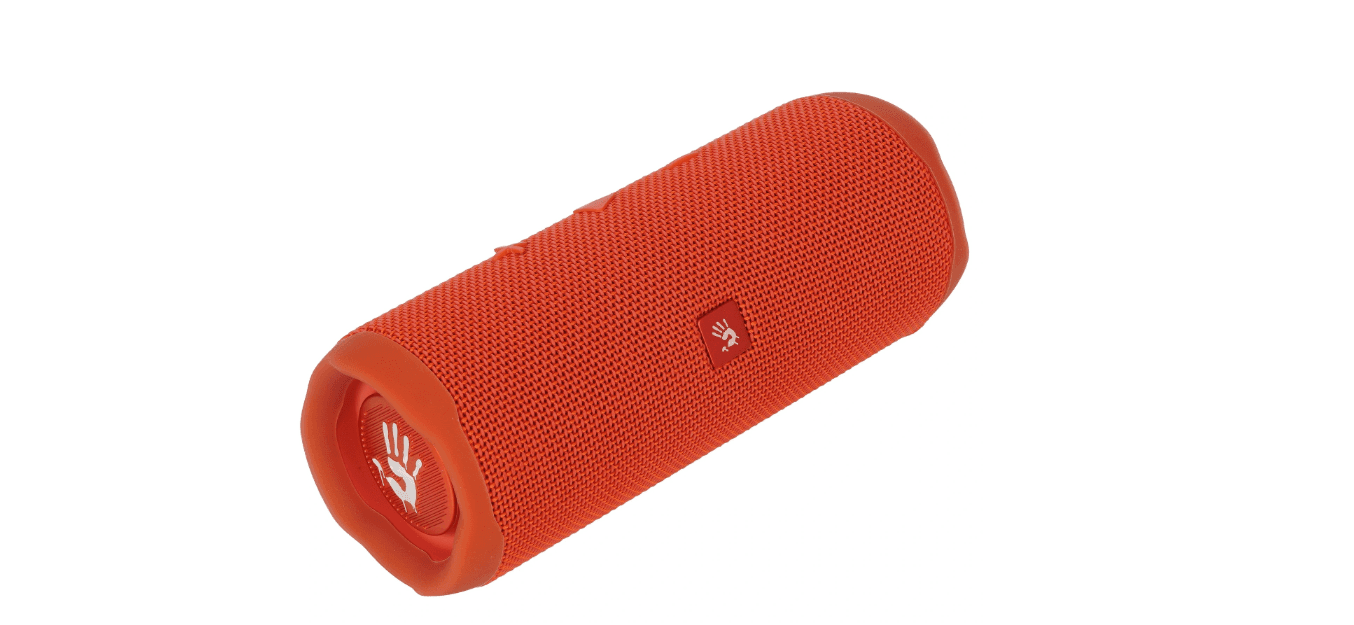 Портативная колонка A4Tech Bloody S6 Tube, красный, 25 Вт, 
USB Type-C, 5000 мА*ч, 6 ч работы