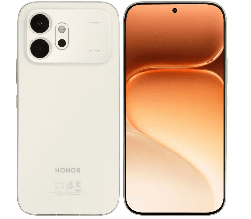 Смартфон HONOR 600 8/256 ГБ бежевый, Qualcomm Snapdragon 7 Gen 4, 8 x 2.8 ГГц, 6.57", 2728x1264, AMOLED, 120 Гц, 200+12 Мп, 7000 мА*ч, 80 Вт