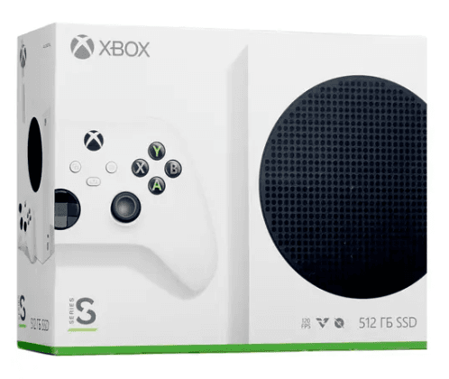 Microsoft Xbox Series S, 512 ГБ SSD, геймпад - 1 шт, Wi-Fi, HDMI, USB 3.1 x3, белый