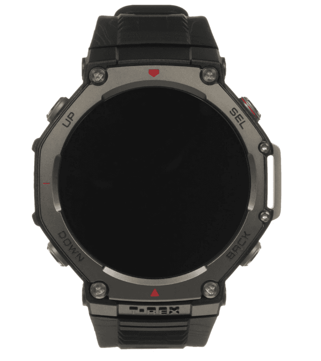 Смарт-часы Amazfit T-Rex 3, корпус-серый, ремешок черный, 1.5" AMOLED, 480x480, Bluetooth, Android 7.0 и выше, iOS 14 и выше, 700 мА*ч