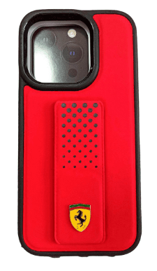 Чехол для iPhone 15 Pro, Ferrari, красный