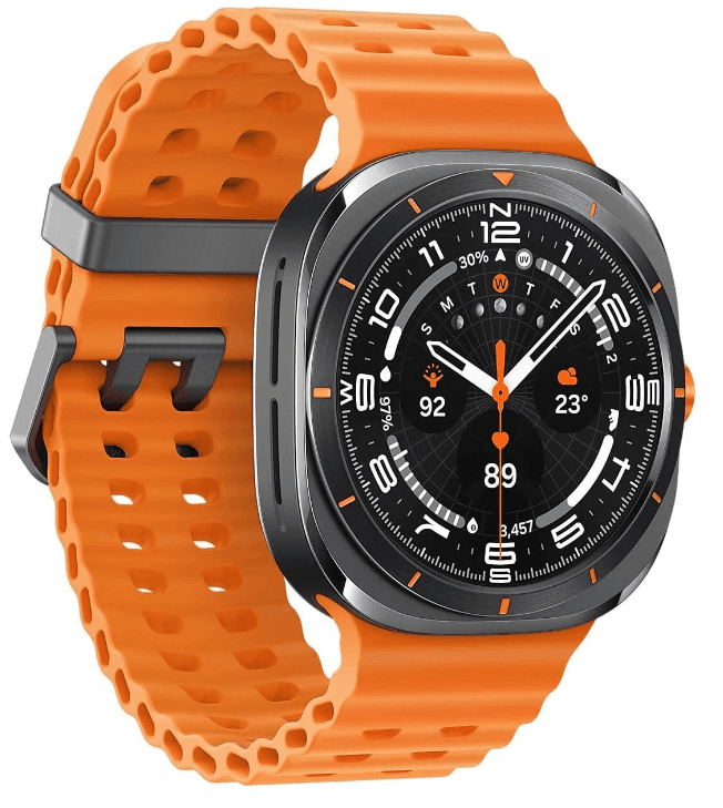 Смарт-часы Samsung Galaxy Watch Ultra 2025 47 mm LTE, серый титан, 1.47" Super AMOLED, 480x480, IP68, Bluetooth, NFC, Wi-Fi, BeiDou, Galileo, GPS, ГЛОНАСС, eSIM, 590 мА*ч